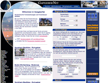 Tablet Screenshot of gastgeber.net